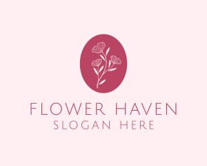 Garden Flower Nature logo design