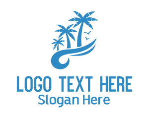 Blue Vacation Resort  Logo