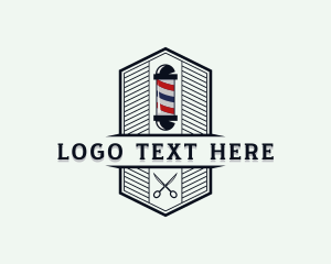 Barber - Barbershop Scissors logo design