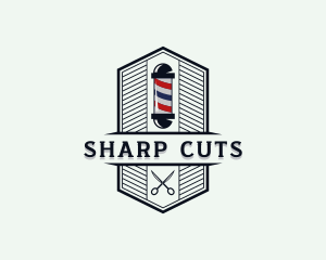 Scissors - Barbershop Scissors logo design