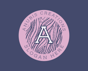 Feminine Wood Company logo design