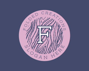 Feminine Wood Company logo design