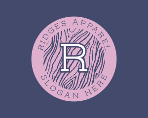 Feminine Wood Company logo design