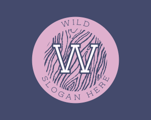 Feminine Wood Company logo design