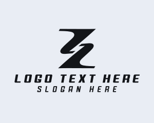 Courier - Racing Motorsport Letter Z logo design