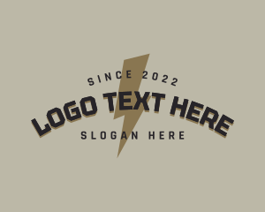 Clothing Brand - Vintage Hipster Apparel logo design