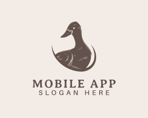 Rustic Duck Poultry Logo