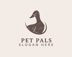 Rustic Duck Poultry logo design