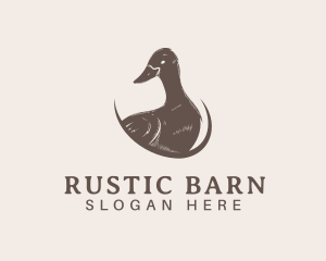 Rustic Duck Poultry logo design