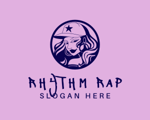 Rap - Female Hip Hop Musician logo design