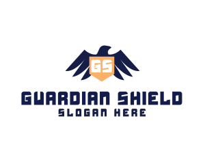 Eagle Shield Security logo design