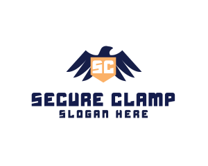 Eagle Shield Security logo design