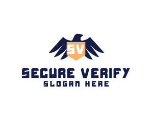 Eagle Shield Security logo design