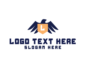 Eagle Shield Security logo design