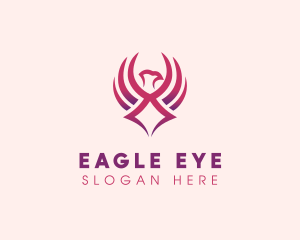 Aviary Flight Eagle logo design