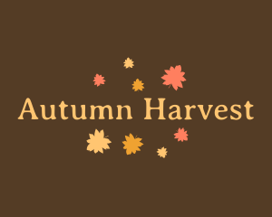 Autumn Leaves Nature logo design