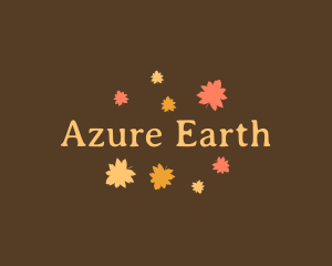 Autumn Leaves Nature logo design