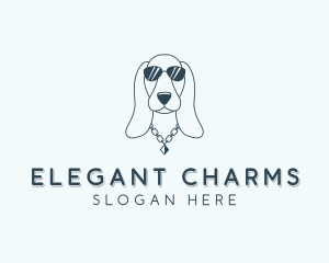 Dog Animal Fashion logo design