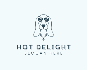 Dog Animal Fashion logo design