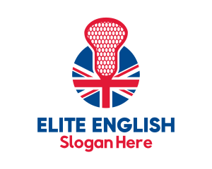 English - United Kingdom Lacrosse logo design