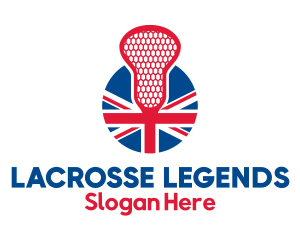 UK Lacrosse Sport logo design