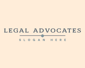 Professional Legal Attorney logo design