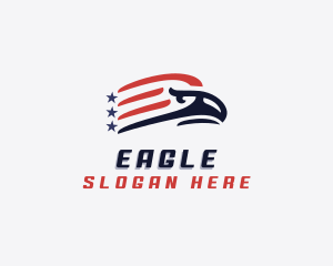 American Bald Eagle logo design