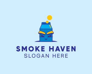 Smoker Vape Vapor logo design