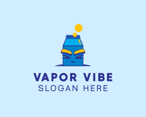 Smoker Vape Vapor logo design