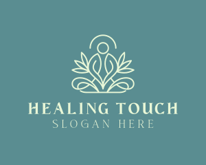 Yoga Wellness Spa logo design