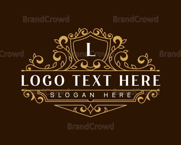 Luxury Floral Boutique Logo