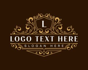 Luxury Floral Boutique Logo