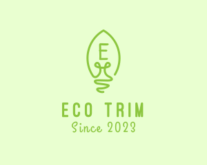 Eco Friendly Light Bulb  logo design