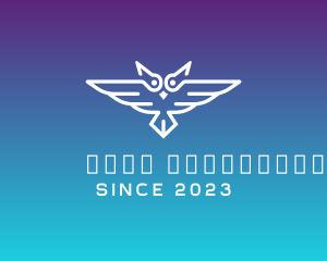 Owl - Modern Owl Fly logo design