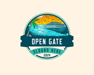 Gateway - Cruise Island Travel logo design