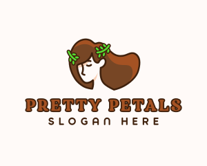 Hair Female Beauty logo design