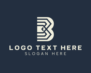 Professional Firm Letter B  logo design