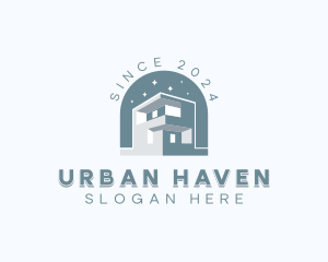 Residence Property Builder logo design