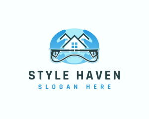 Splash - Pressure Washer House Housekeeping logo design