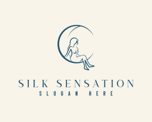 Sensual - Sultry Woman Spa logo design