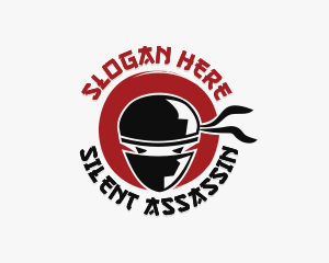 Asian Ninja Streamer logo design