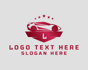 Sports Car - Sports Car Vehicle logo design