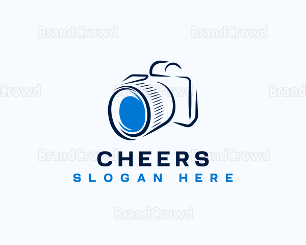 Studio Camera Photography Logo