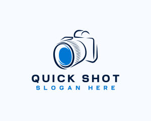 Shot - Studio Camera Photography logo design