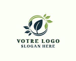 Agriculture - Organic Botanical Leaf logo design