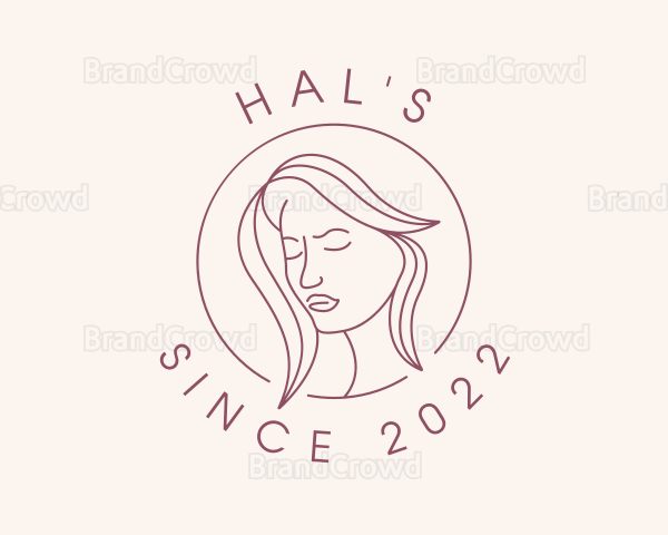 Female Facial Spa Logo