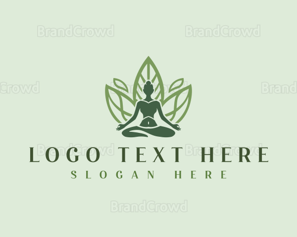 Meditation Therapy Yoga Logo