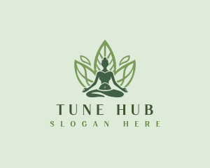 Meditation Therapy Yoga Logo