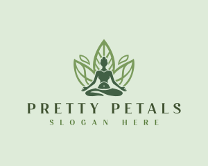 Meditation Therapy Yoga logo design