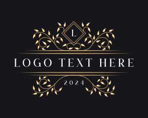 Plant - Luxury Vine Foliage logo design